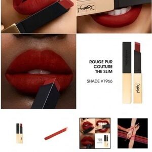 YSL • THE SLIM VELVET RADICAL - 1966 ROUGE LIBRE • NIB